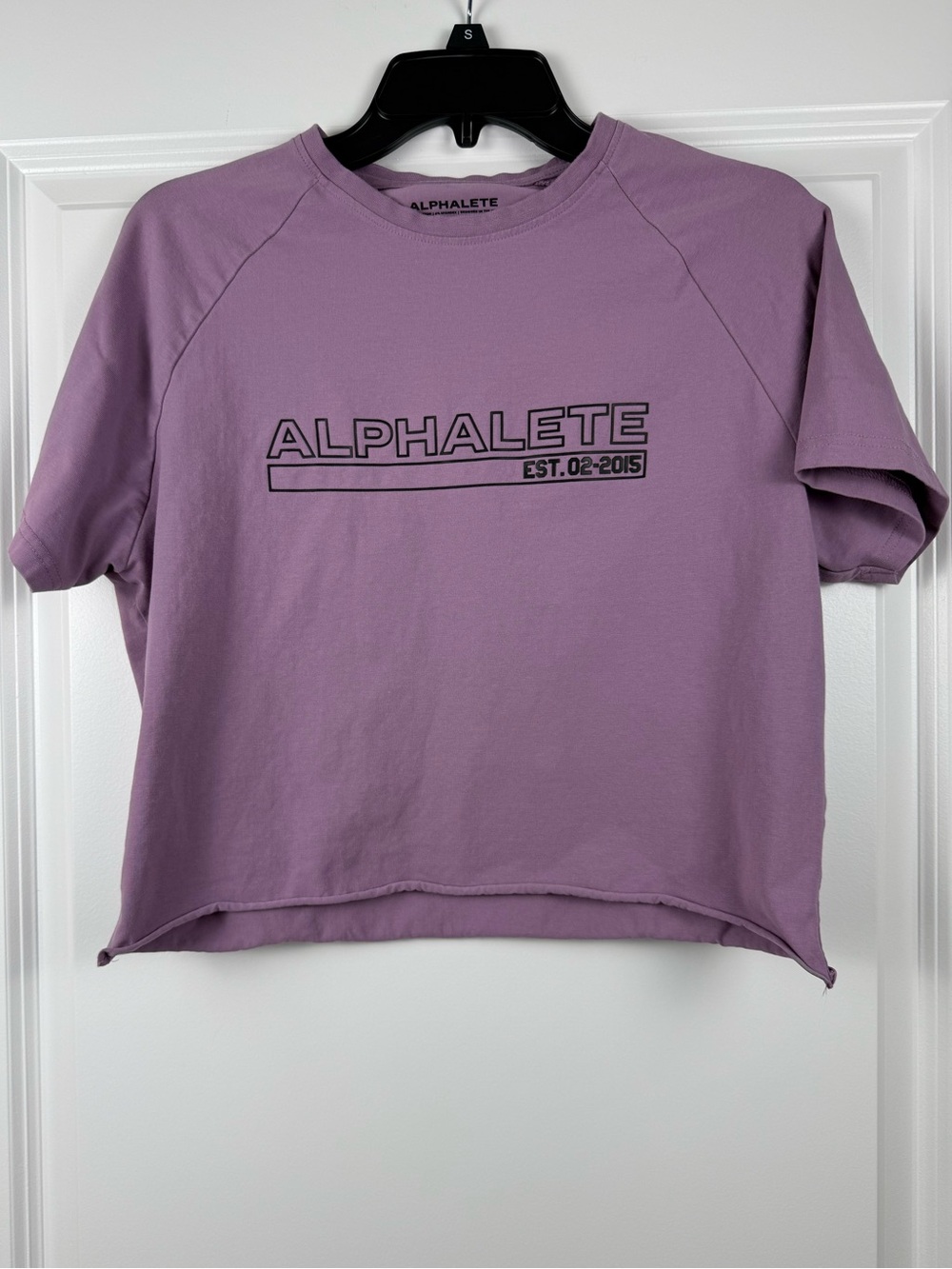 Alphalete Dusty Rose Logo Tee